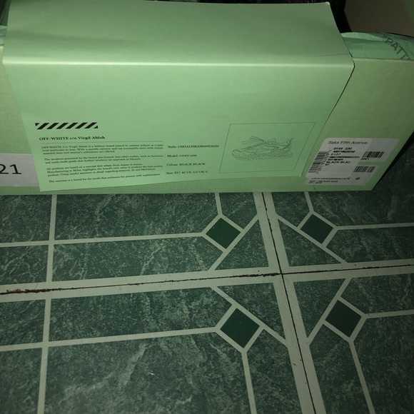 Off white odsy 1000 Triple black size 8 - Picture 4 of 8